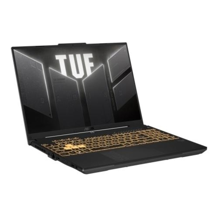 Laptop Gaming Asus TUF F16, FX607VJ-RL080, 16-inch, FHD+ 16:10 (1920 x 1200, WUXGA), Intel Core 5 Processor 210H 2.2 GHz (12MB Cache, up to 4.8 GHz, 8 cores, 12 Threads), Intel Iris X Graphics, NVIDIA GeForce RTX 3050 Laptop GPU, 144Hz, 2x DDR4 SO-D