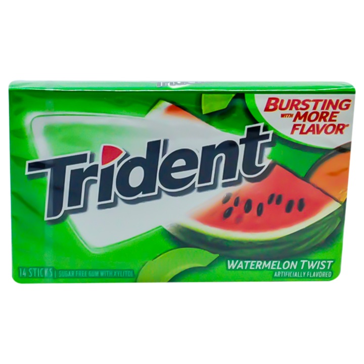 Guma de Mestecat Trident Gum Watermelon Twist 31g