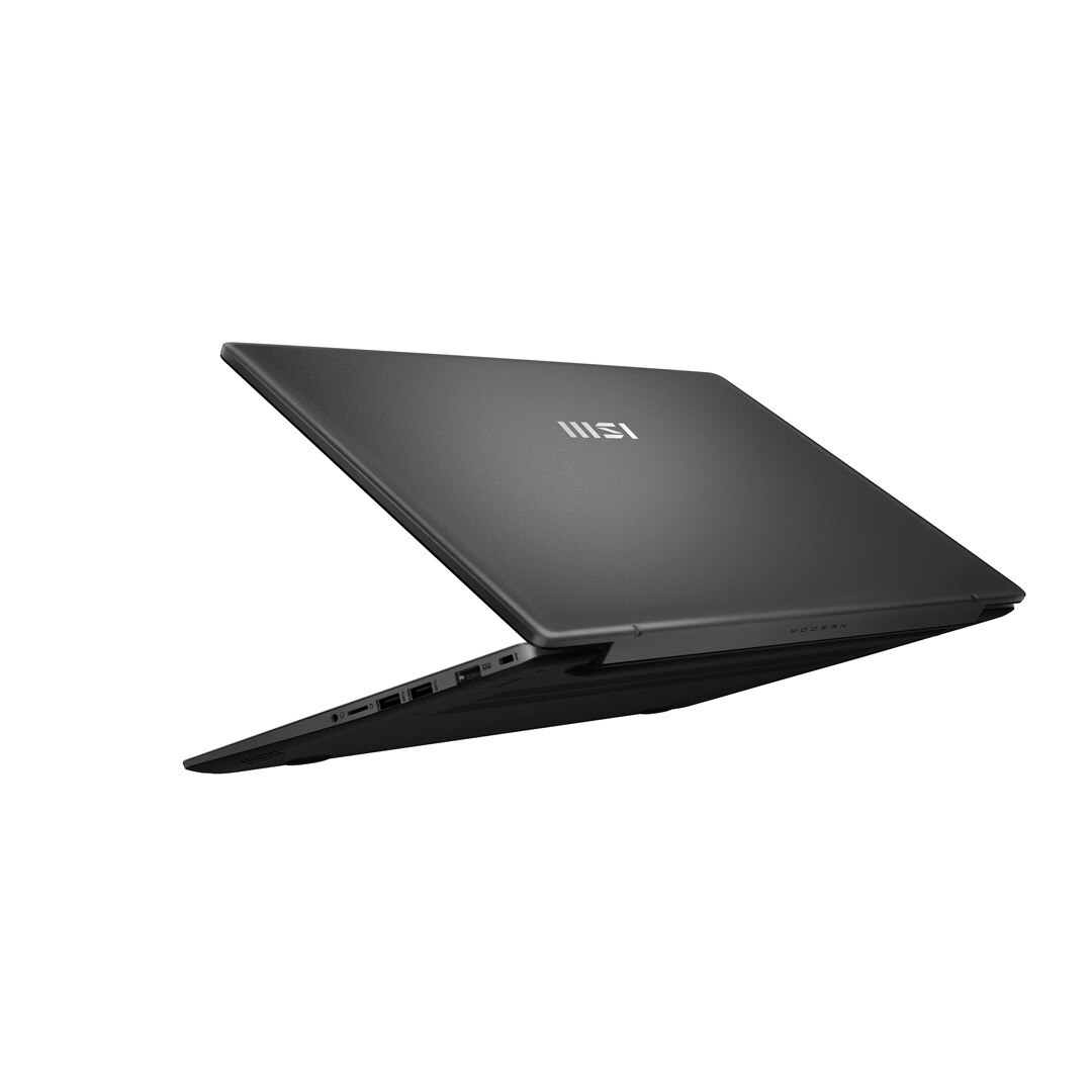 Laptop MSI Modern 14, 14" Full HD, Intel® Core™ i5 1334U pana la 4.6 GHz, 16 GB RAM DDR4, 512 GB SSD, Intel Iris Xᵉ Graphics, Windows 11 Pro, Platinum Grey 512 GB