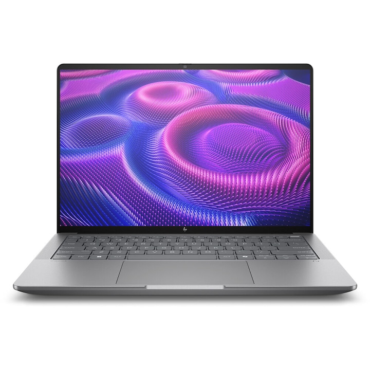 Laptop HP ZBook Ultra G1a 14, kijelző 14 hüvelykes WUXGA IPS, processzor AMD Ryzen AI Max PRO 390, memória 64GB RAM, tárhely 4TB SSD, AMD Radeon 8050S Graphics, Windows 11 Pro, Meteor Silver