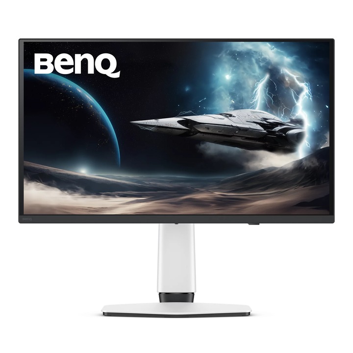 Monitor BenQ MOBIUZ EX271UZ, 26.5", OLED, UHD, 3840x2160, HDMI, DisplayPort, FreeSync Premium Pro, 240 Hz, 0.03 ms, Alb