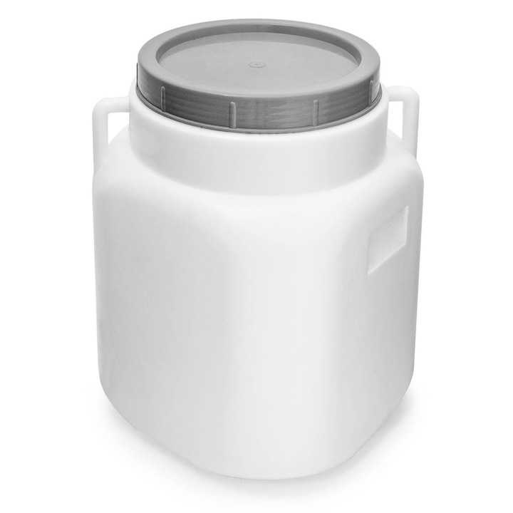 Butoaie plastic 40L UN, 45,5cm inaltime, 34,5x34,5cm diametru, pentru apa sau alte substante