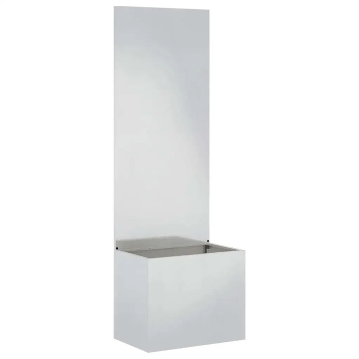 Ecran de intimitate pentru gradina vidaXL, Argintiu 50 x 32 x 150 cm