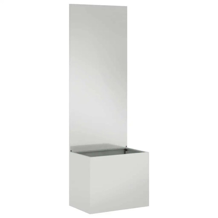 Ecran de intimitate pentru gradina vidaXL, Argintiu 50 x 32 x 150 cm