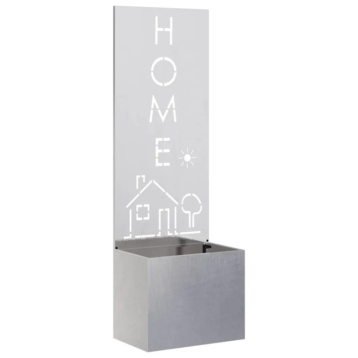 Ecran de intimitate pentru gradina vidaXL, Argintiu 50 x 140 cm