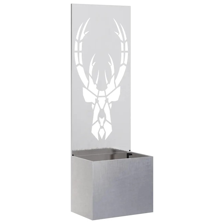 Ecran de intimitate pentru gradina vidaXL, Argintiu 50 x 140 cm