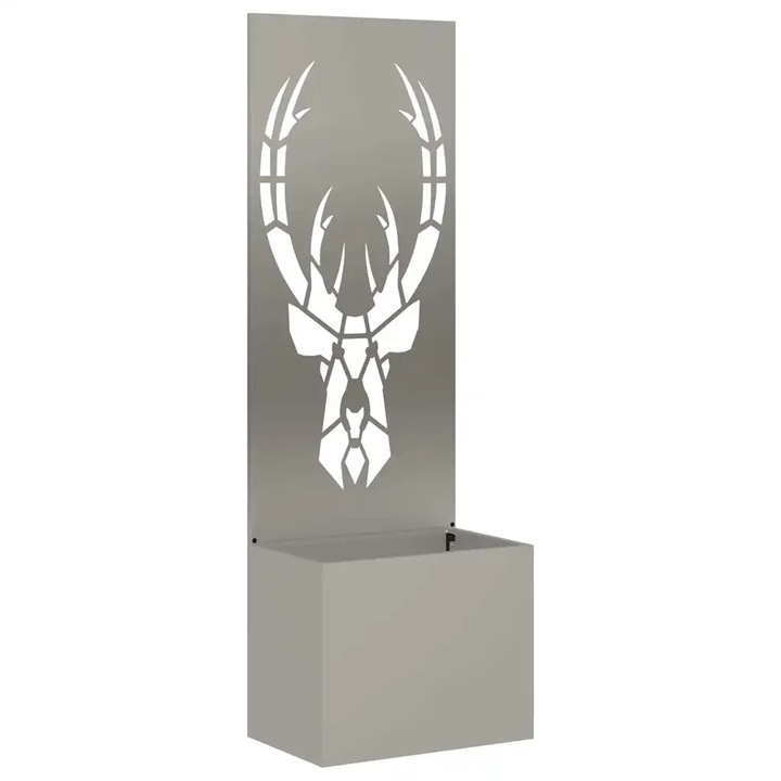 Ecran de intimitate pentru gradina vidaXL, Ruginit 50 x 32 x 150 cm