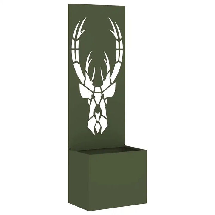 Ecran de intimitate pentru gradina vidaXL, Olivengrønn 50 x 140 cm