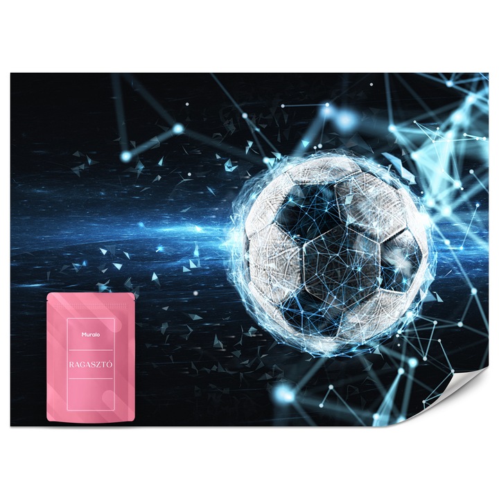 Fotótapéta Muralo Labda Sport Kapu 150x105 Pálya Modern Hálószoba Dekoráció