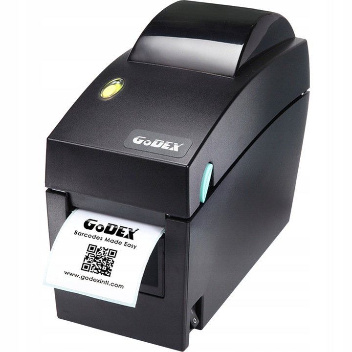 Godex DT2X hőnyomtató, 203 dpi, 54 mm, 100x218x172mm