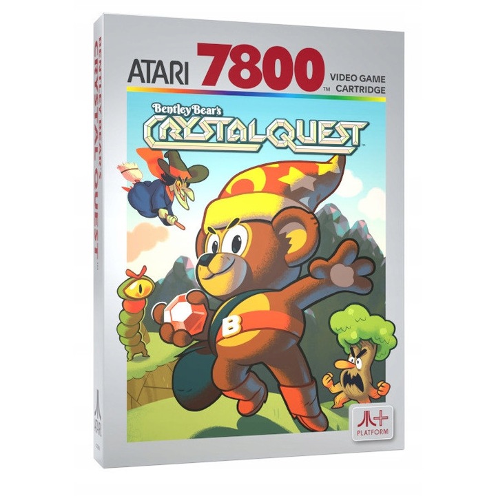 Joc Atari 7800 - Bentley Bear's Crystal Quest, 1 joc, standard, 29.11.2024