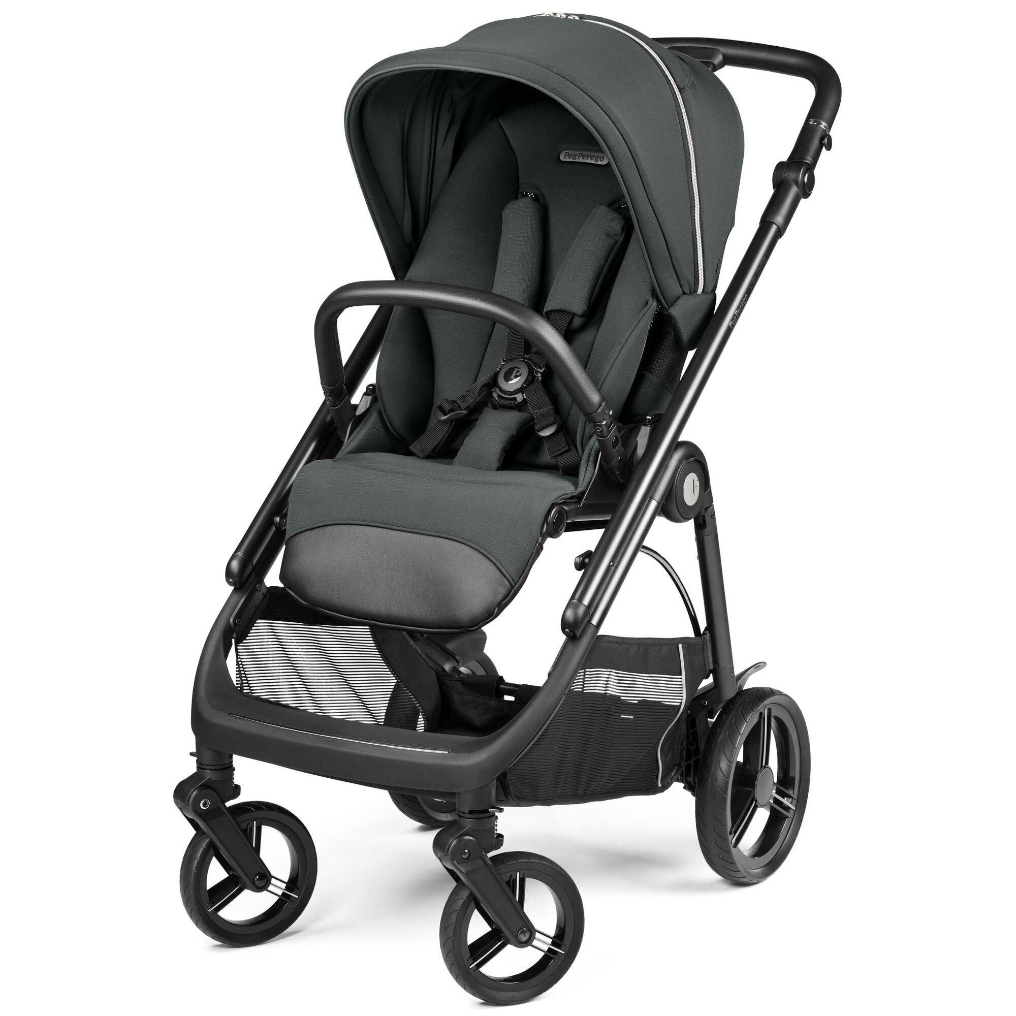 Carucior sport Peg Perego Pliko Mini Class Navy, Albastru - eMAG.ro