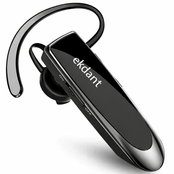 Cască Wireless Ekdant LCB41, In ear, Negru, Pentru adulți