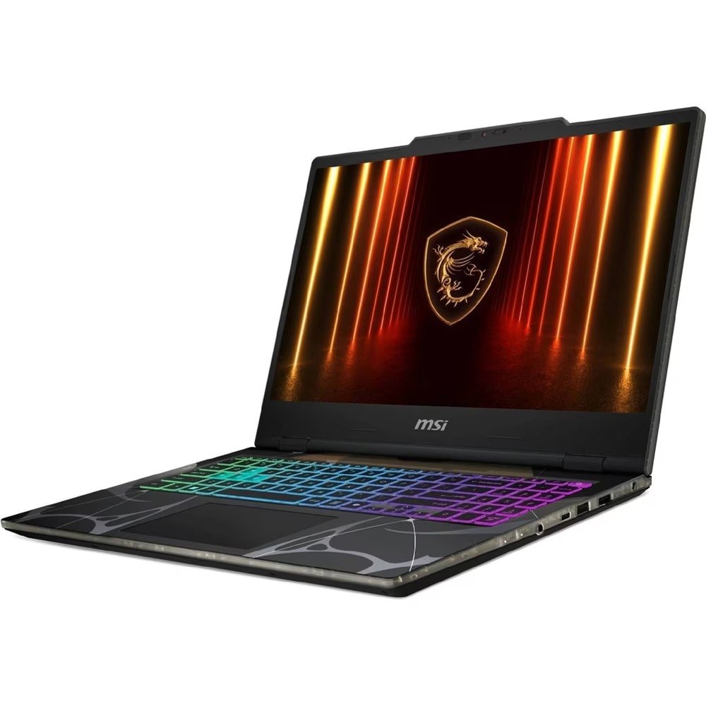Laptop Gaming MSI Cyborg 15 B2RWFKG-438XRO, Intel Core 7 240H, pana la 5.2GHz, 15.6" FHD, 144 Hz, 32GB, SSD 1TB, NVIDIA GeForce RTX 5060 8GB, Free DOS, Negru