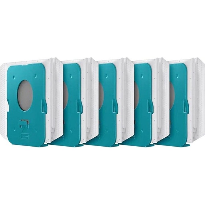 Set 5 saci e-SWC Supreme® pentru aspirator Samsung Bespoke Jet, 2 L, echivalent cu VCA-ADB952