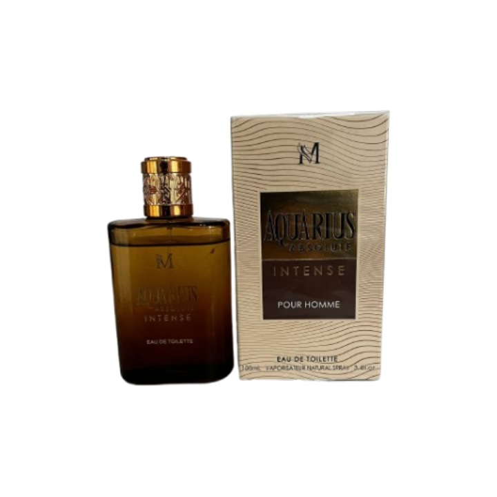 Apa de Toaletă MONTAGE BRENDS Aquarius Absolute Intense 100 ml, fresh-acvatic, parfum masculin