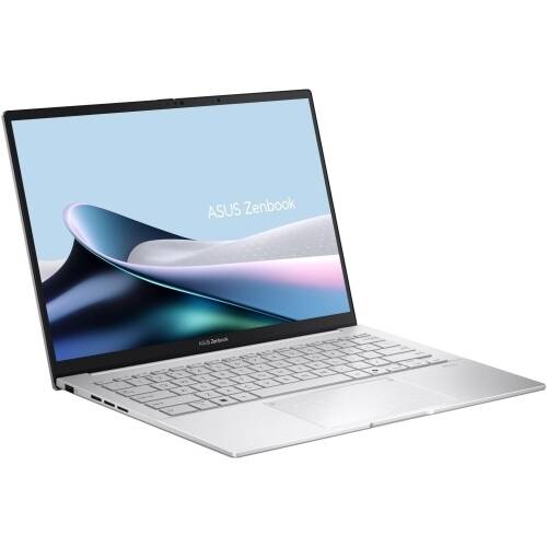 Laptop ASUS Zenbook 14 UX3405CA 3K 14 inch Intel Core Ultra 9 285H 32GB 1TB SSD Windows 11 Pro Foggy Silver