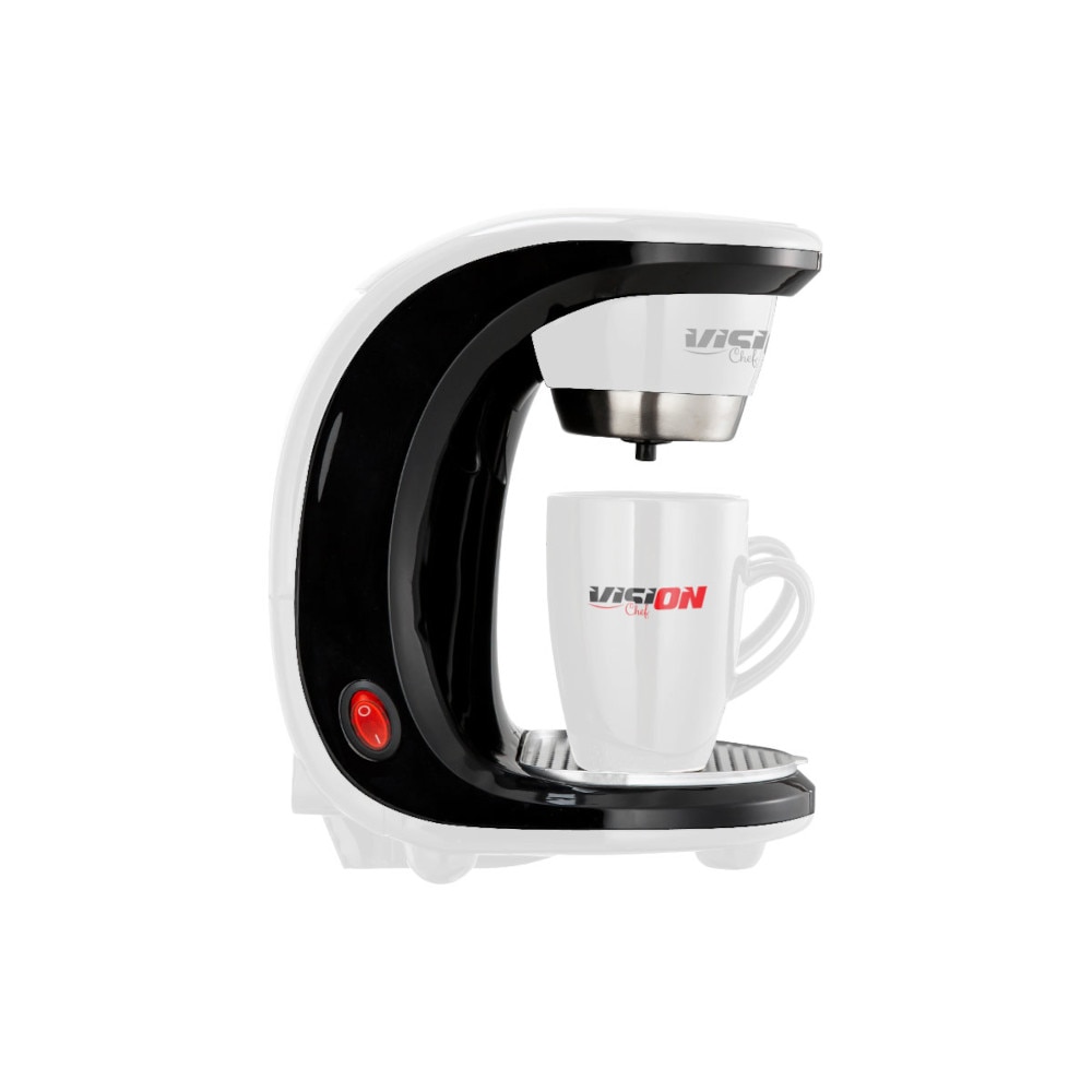Cafetiera Vision Chef VFCCD01AN, 450 W, 300ml, 2 cani ceramice incluse