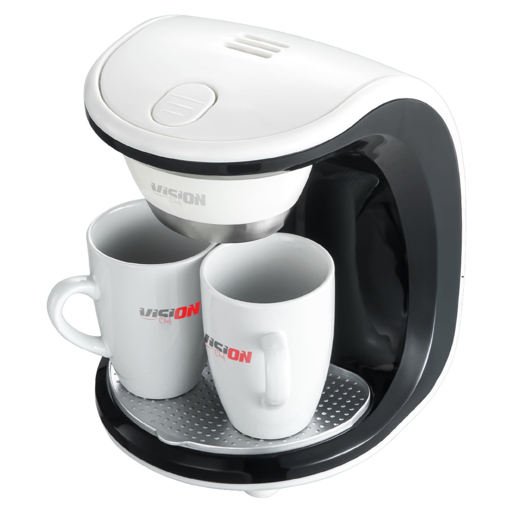 Cafetiera Vision Chef VFCCD01AN, 450 W, 300ml, 2 cani ceramice incluse