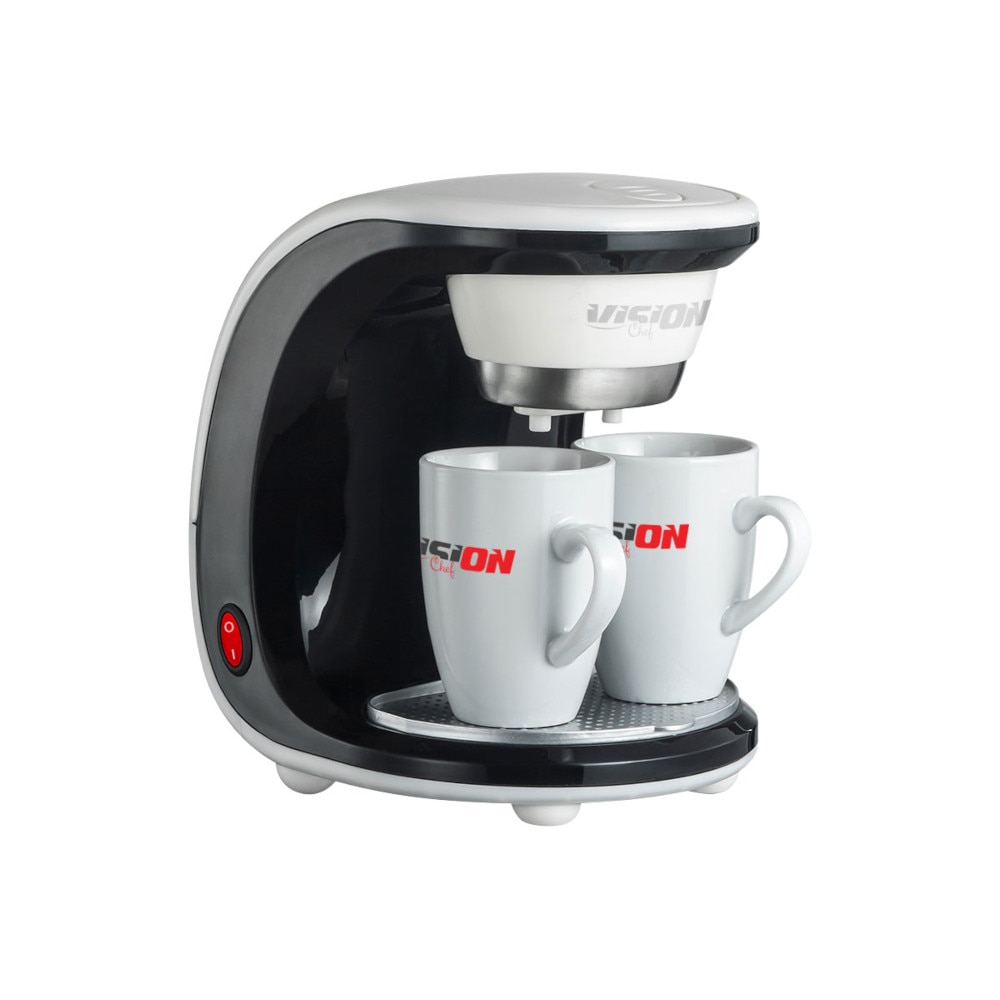 Cafetiera Vision Chef VFCCD01AN, 450 W, 300ml, 2 cani ceramice incluse