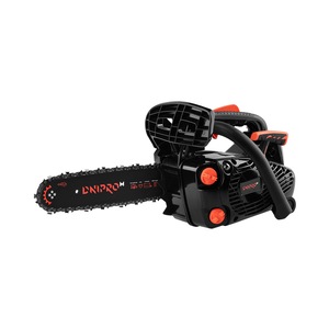 Motofierastrau pe benzina Dnipro-M DSG-25HE, 750W (1.2 CP), lama 30 cm, motor 2T 25.4 cc, lant 3/8" LP, pompa ulei reglabila, pornire usoara, 2.9 kg