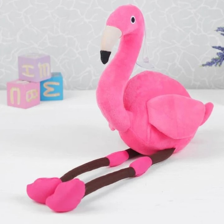 Jucarie de Plus, Flamingo Roz, 47cm