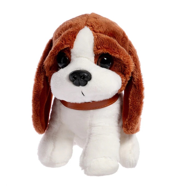 Jucarie de Plus, Catelus Beagle, 22cm