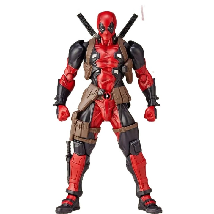 Фигурка Дедпул 15см, комплект аксесоари, PVC, многоцветен