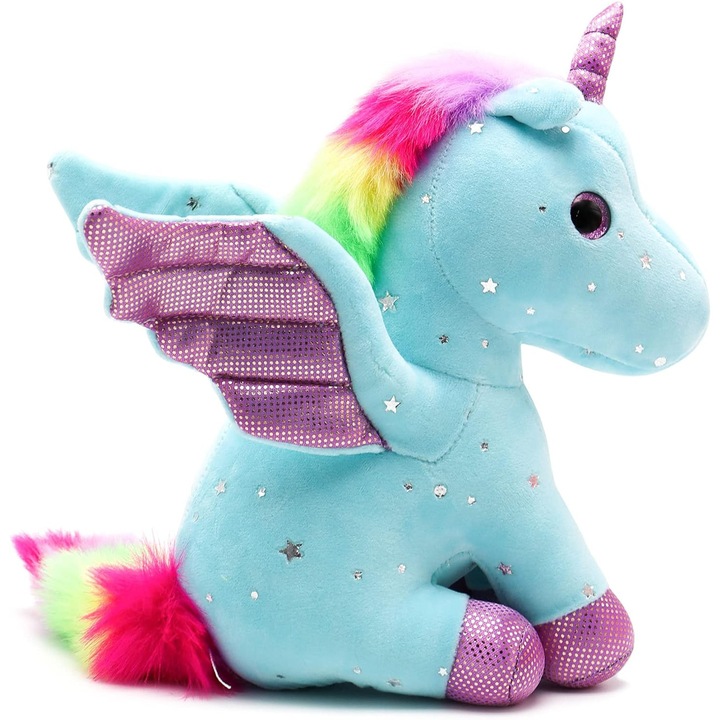 Jucarie de Plus, Unicorn Turocaz, 37cm