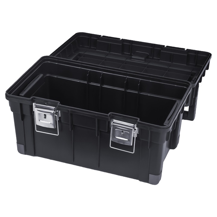 Patrol szerszámosláda, mini műhely, fekete