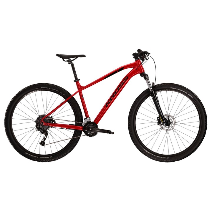 Bicicleta MTB Kross LEVEL 1.0 - Rosu - XXL