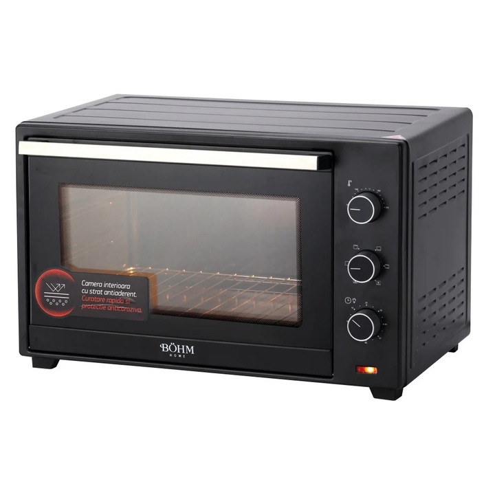 Cuptor Electric 60 L BÖHM BC60B3-L, 2000 W, 100–230°C