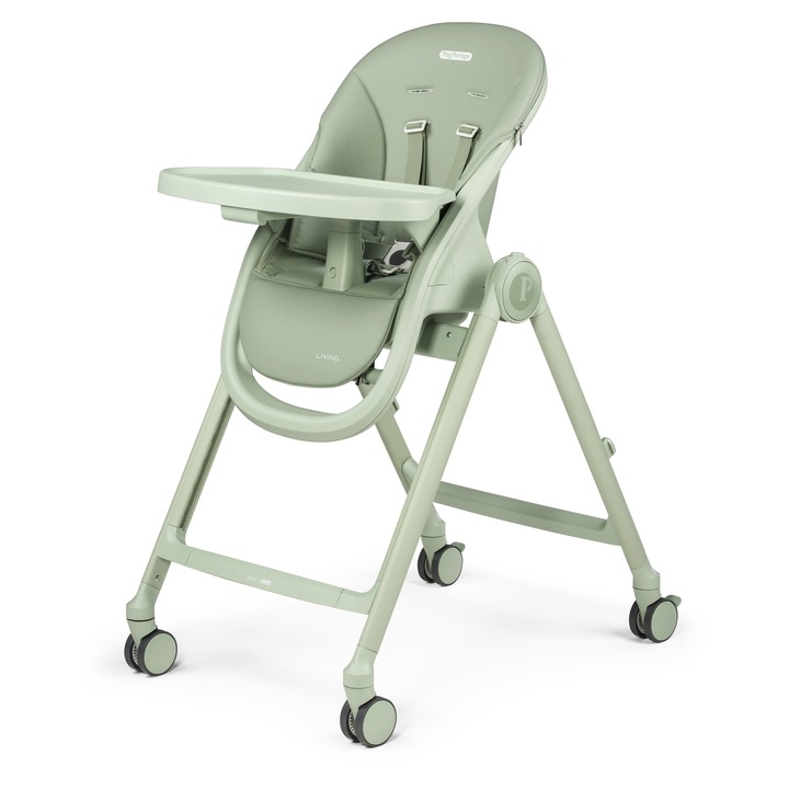 Scaun de masa 2in1 Peg Perego Living, 0-15 Kg, Sage