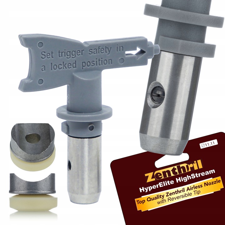 Dysza Malarska Wysokocisnieniowa Model 433, 20cm, 0,033", Rosfix