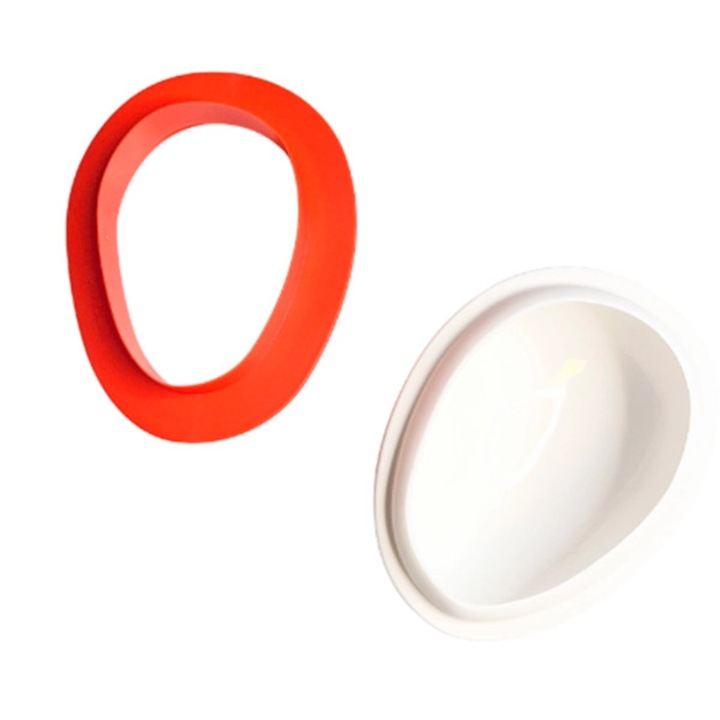 3D силиконова форма и резачка за торта, Mango 600, 155×114×58 мм, 600мл