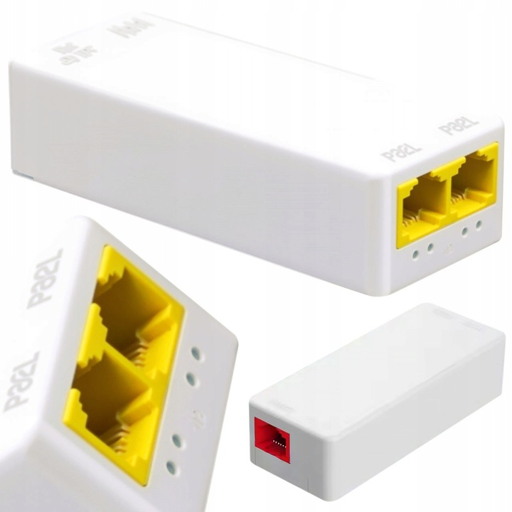 Repetor POE NetPro POE012-S, 2x RJ45, 10/100Mbps, 44-57V, 82x44x24mm