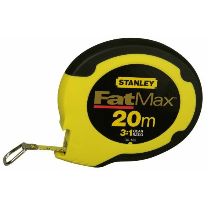 Измервателни ленти Stanley Fatmax, 20м, 10мм, неръждаема стомана, клас II