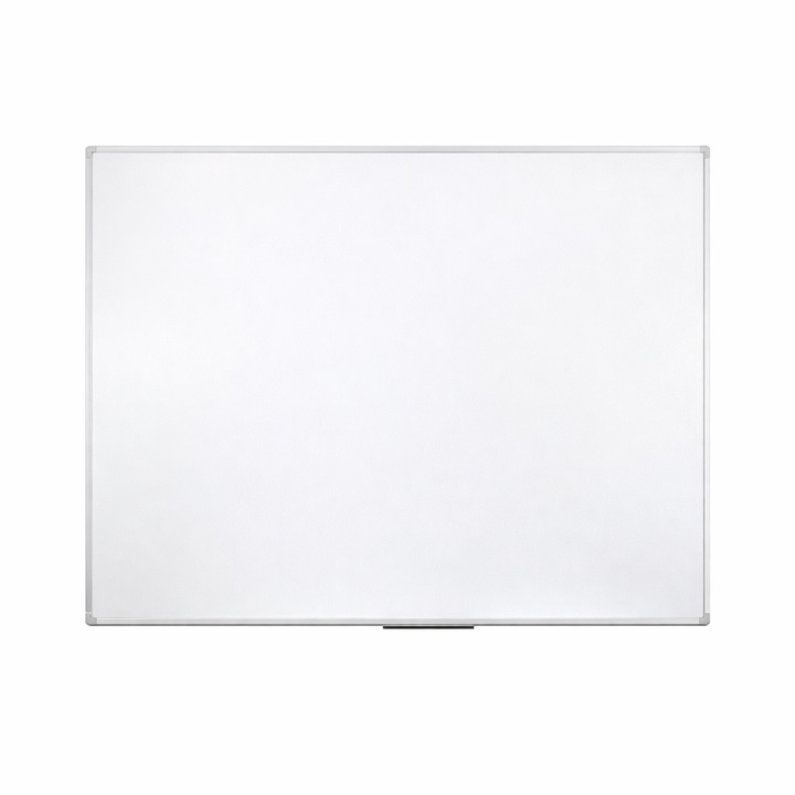 Магнитна бяла дъска 60х90 см, алуминиева рамка, дъска за писане с маркер за офис, училище и презентации