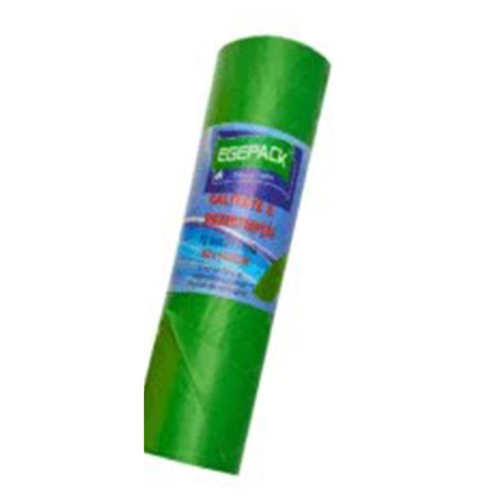 1 Кутия X 20 Ролки Торби - Зелени Домакински EGEPACK / за боклук 240 L, Селективни за стъкло LDPE, 10 Броя на ролка Зелени