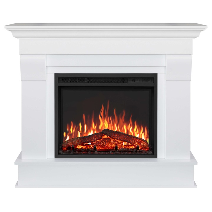 Semineu electric ArtiFlame Albion AF24 alb