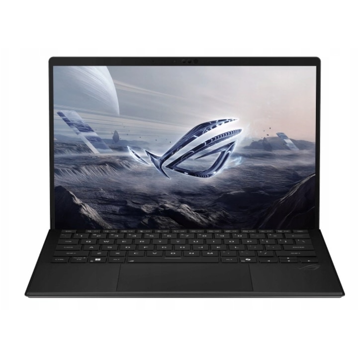 Laptop ASUS ROG Flow Z13, 13.4" 2.5K Touchscreen, AMD Ryzen™ Al Max 395 pana la 5.1 GHz, 64 GB RAM LPDDR5x, 1 TB SSD, AMD Radeon 8060S, Free Dos, Off Black 1 TB