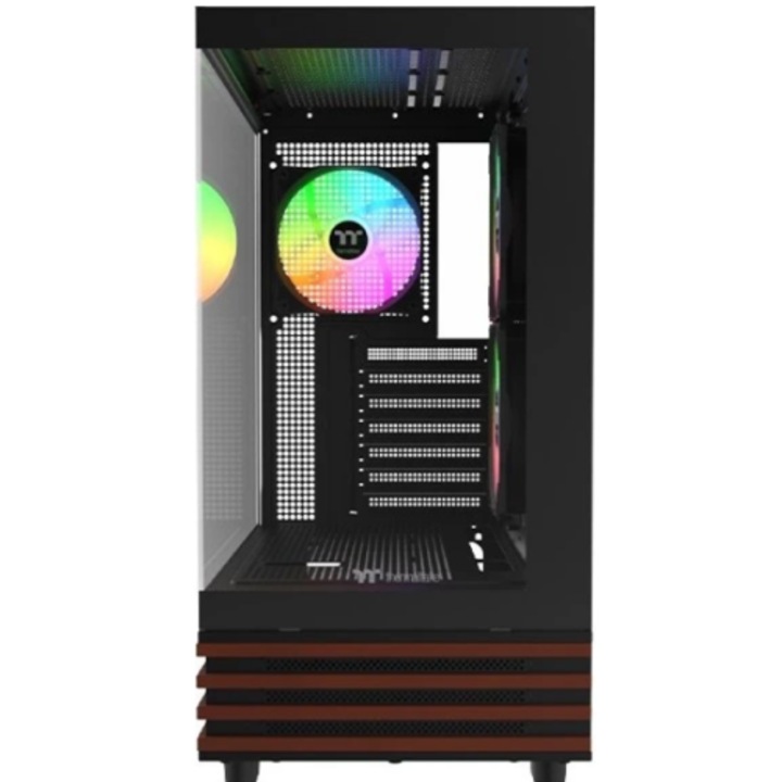 Carcasa Thermaltake View 270 Plus WS aRGB, Middle Tower, Fara sursa Negru
