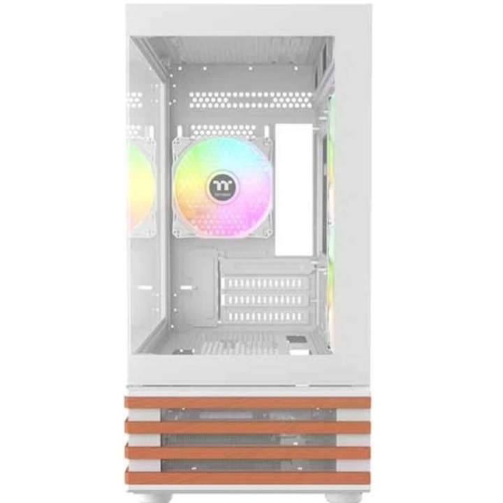 Carcasa Thermaltake View 170 WS, aRGB, Middle Tower, Fara sursa Alb