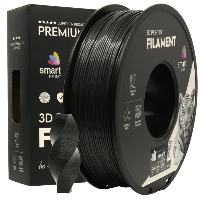Filament Smart Print PLA Galaxy Black 1.75 mm 1 kg
