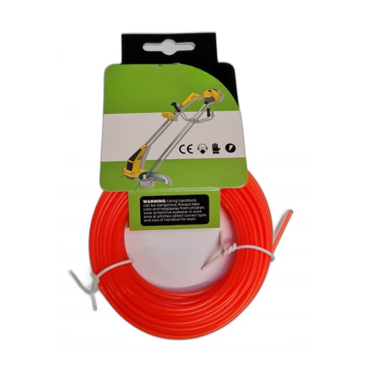 Set 5 Fire Barste pentru Motocoasa 3 mm, Insertie Carbon, 15 m – Taiere Precisa si Durabilitate Extinsa