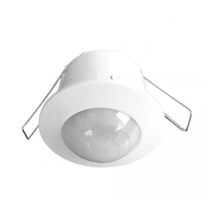 Senzor de miscare HOROZ CORSA, 1200W, alb, 220-240V, distanta de detectare max. 6m