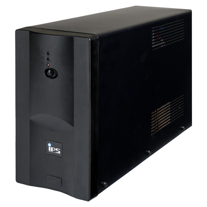 UPS Tower Luka 2000VA/1200W, sinusoida modificata, metalica, 230VAC, cu acumulator