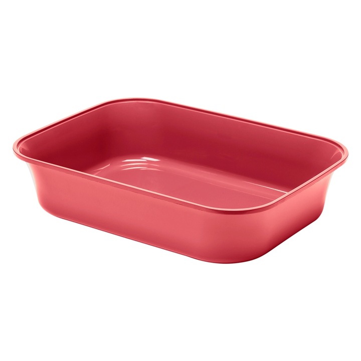 Litiera deschisa pentru pisici Billy, 42 x 30, 5 x 12 cm, coral, Vadigran