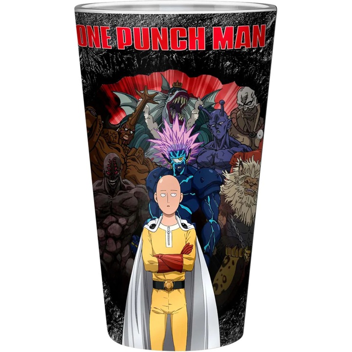 Nagy bögre One Punch Man - 400ml - Egy mindenki ellen
