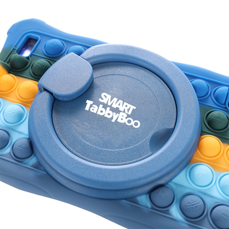 Tableta Popit, 8 inch, SIM card si Wi-Fi, 128GB, 8GB RAM, 1000 jocuri si activitati educative pentru copii, cartela SIM cadou, Android 12, OctaCore, ecranIPS, navy mixt
